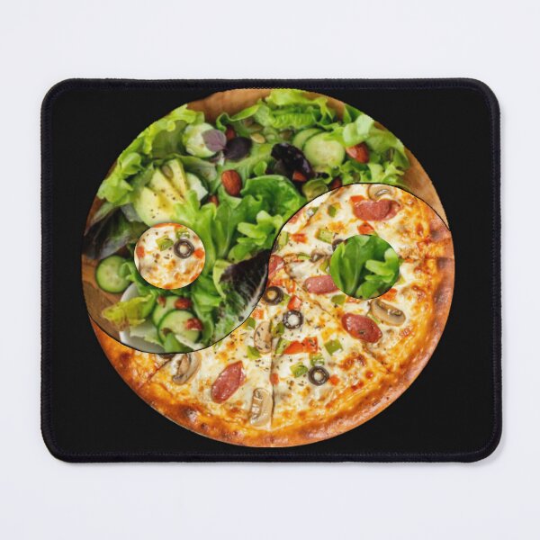 Item preview, Italian Food, Pizza and Green Salad - Perfect Harmony, designed and sold by Sunmoonlove.