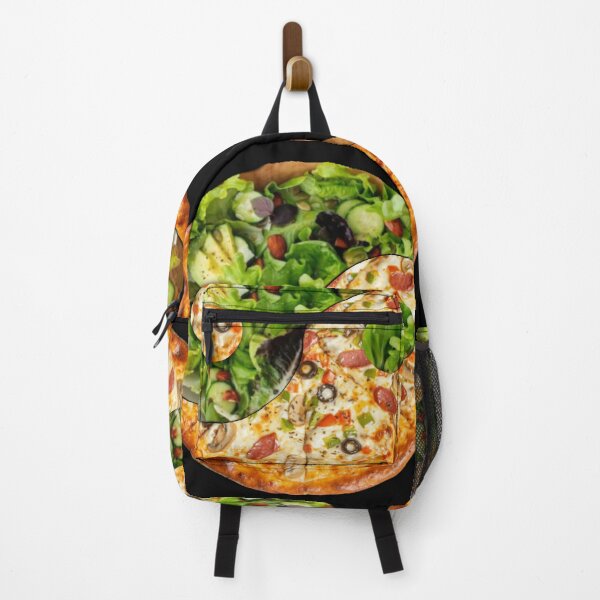 Item preview, Italian Food, Pizza and Green Salad - Perfect Harmony, designed and sold by Sunmoonlove.