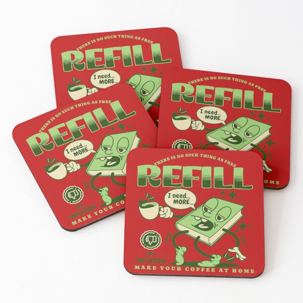 Item preview, No Free Coffee Refill designed and sold by HaileyLow.