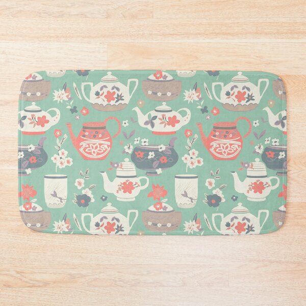 Item preview, Tea time Japanese relax pastel tints designed and sold by Alessandro Remo Mazzoni Remotextiles.