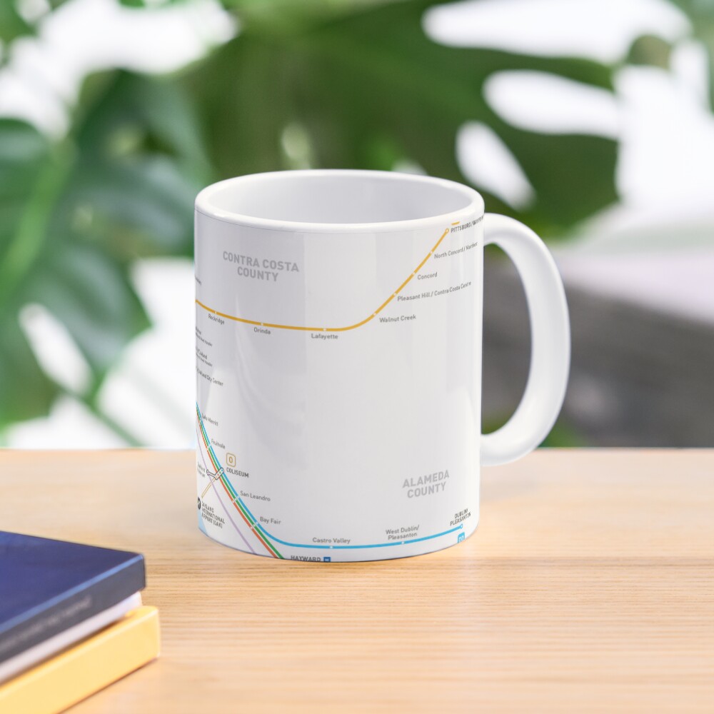 San Francisco Muni Transit Map | Sticker