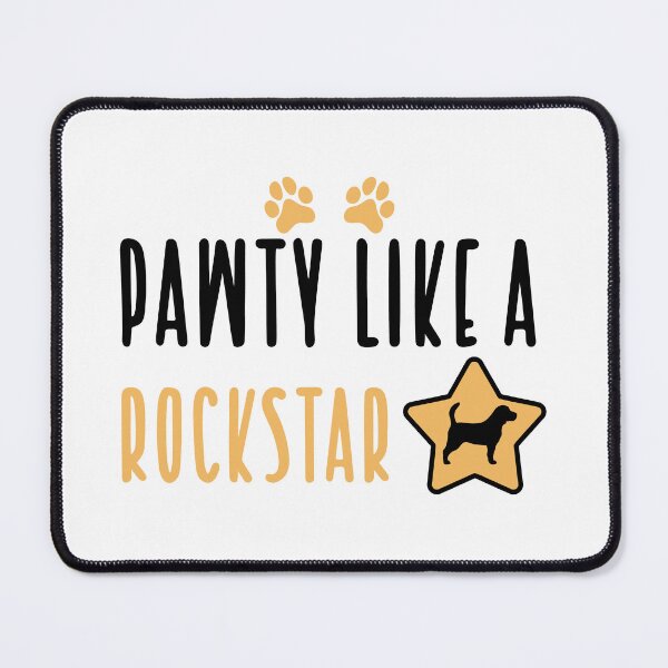 Item preview, Pawty Like A Rockstar, Dog Lovers designed and sold by Livn2laugh.
