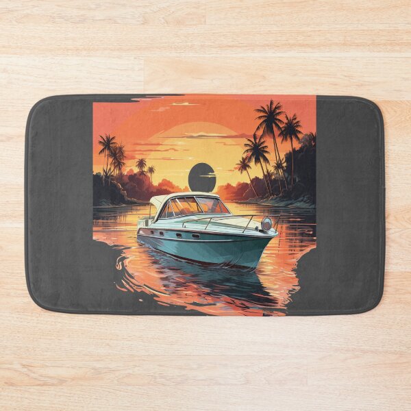 Item preview, Sunset by boat designed and sold by CarlosManrique2.