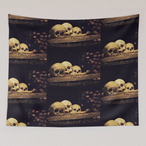 Item preview, The Bone Church: Sedlec Ossuary Offering Skulls  designed and sold by MelissaMystery.