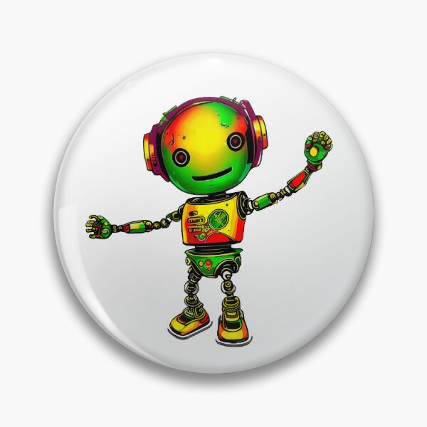 Artikelvorschau, Reggae-Roboter entworfen und verkauft von reggaeartgifts.