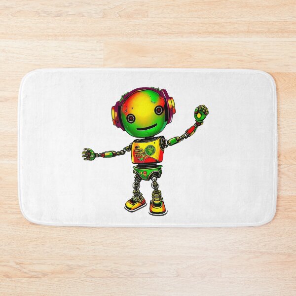 Artikelvorschau, Reggae-Roboter entworfen und verkauft von reggaeartgifts.