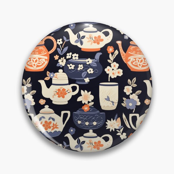 Item preview, Tea time japanese relax black designed and sold by Alessandro Remo Mazzoni Remotextiles.