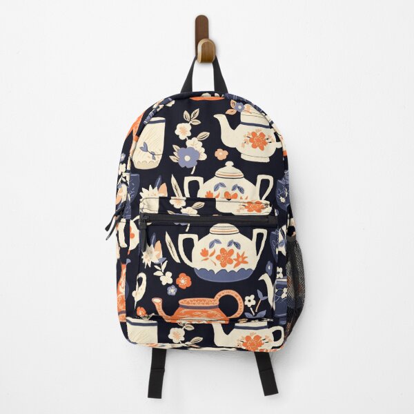 Item preview, Tea time japanese relax black designed and sold by Alessandro Remo Mazzoni Remotextiles.