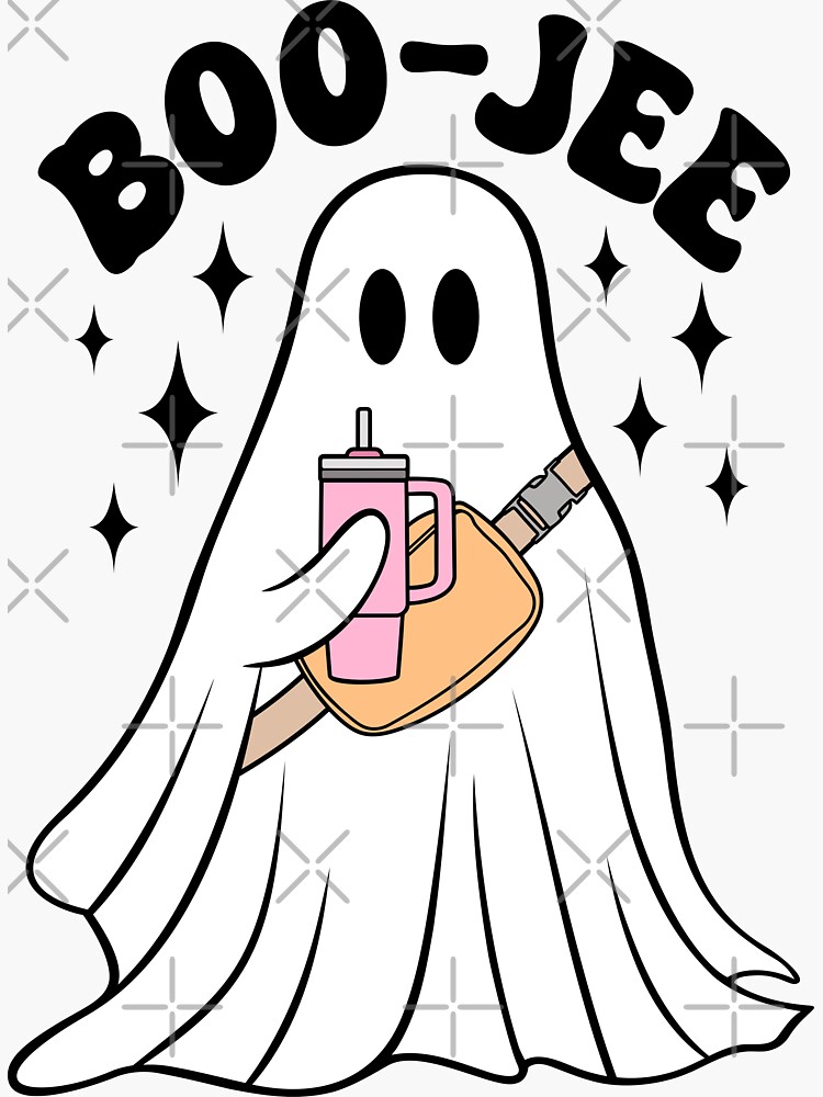 Boojee Ghost Stanley - DECAL AND ACRYLIC SHAPE #DA01455 – BAM