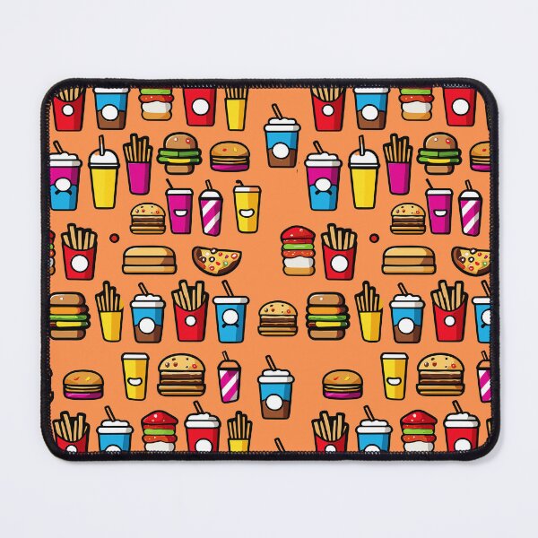 Item preview, Multi-colored yummy food Pattern designed and sold by tinytwist.