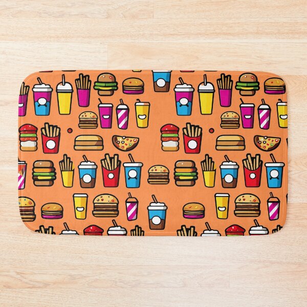 Item preview, Multi-colored yummy food Pattern designed and sold by tinytwist.