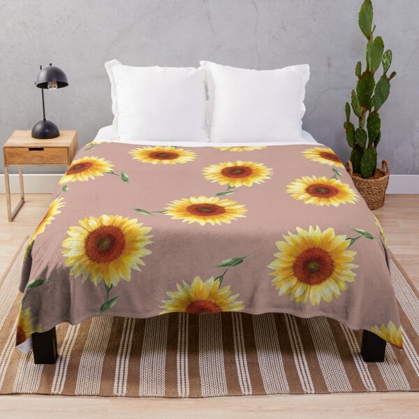 Item preview, sunflower, floral, ethnic, pink, wallpaper, watercolors, yellow designed and sold by mintdiamond21.
