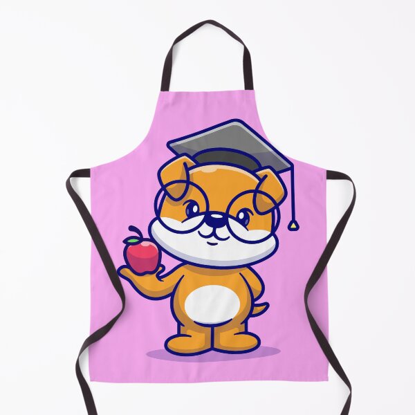 Item preview, Scholarly Pooch: Cartoon Vector Icon designed and sold by hjian8219.
