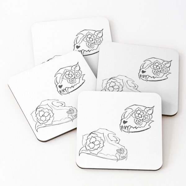 Item preview, sketchy skulls designed and sold by DaddyDin0.