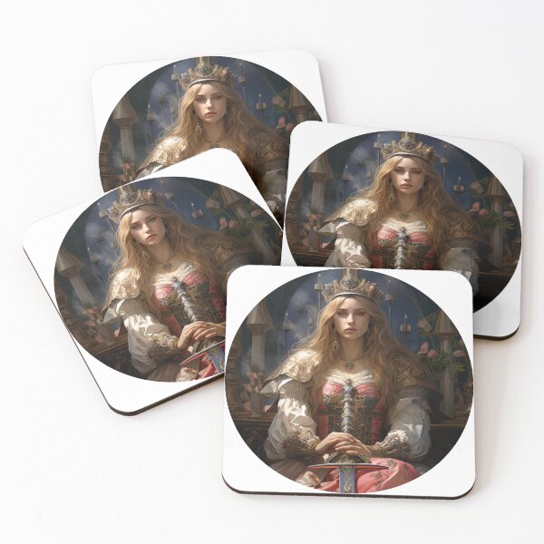 Item preview, Queen of Swords designed and sold by MendaciousMina.