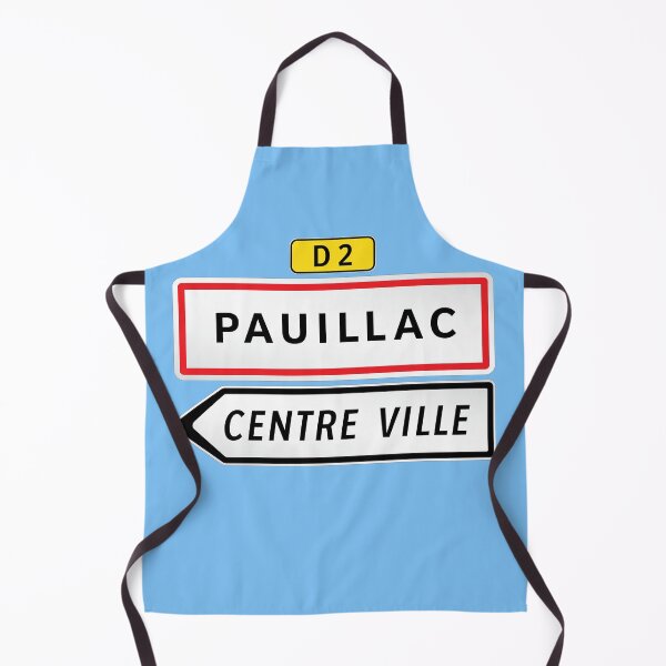 Item preview, Pauillac, France Village Road Sign designed and sold by travelwitheric.