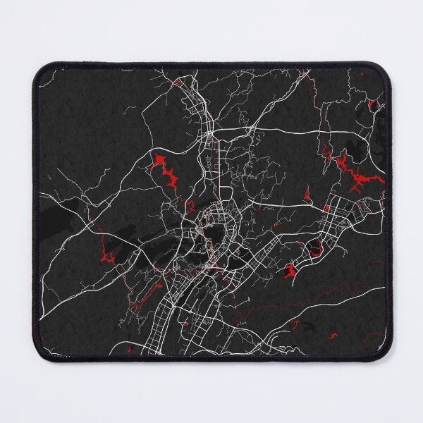 Item preview, Zunyi City Map of Guizhou, China - Oriental designed and sold by deMAP.