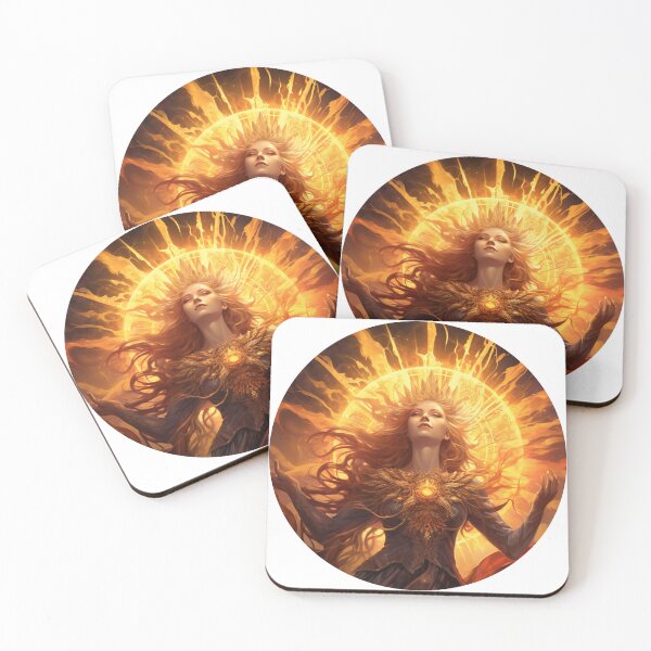 Item preview, The Sun- Tarot art designed and sold by MendaciousMina.