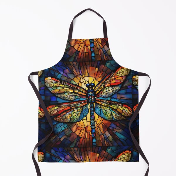 Artikelvorschau, Libelle-Buntglas-Kunst entworfen und verkauft von druidwolfart.