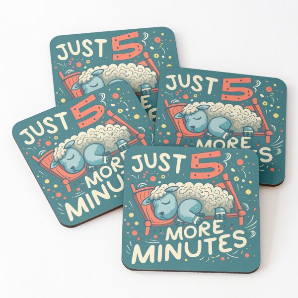 Item preview, Just 5 More Minutes - Sleepy Sheep #1 designed and sold by Electric-Easel.