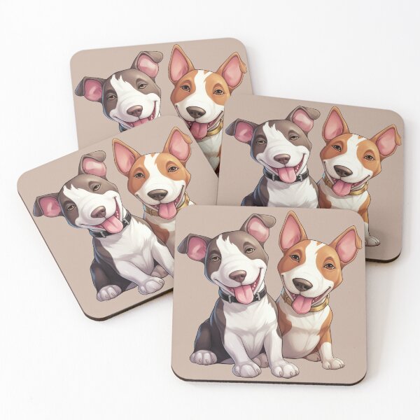Item preview, Puppy Pals: Bull Terrier Duo designed and sold by Christfield.