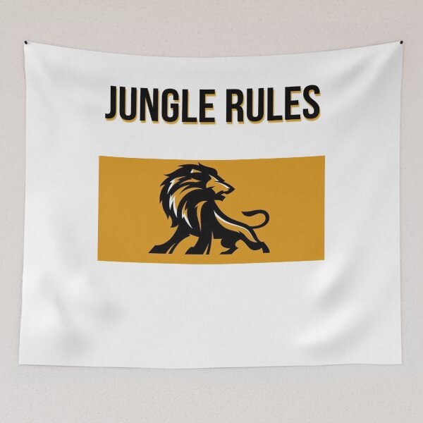 Item preview, King of Jungle Rules designed and sold by Prestige313.