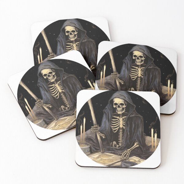 Item preview, Death Tarot art designed and sold by MendaciousMina.