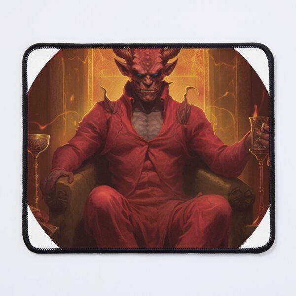 Item preview, The Devil Tarot Art designed and sold by MendaciousMina.