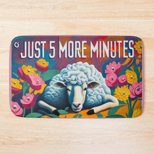Item preview, Just 5 More Minutes - Sleepy Sheep #4 designed and sold by Electric-Easel.