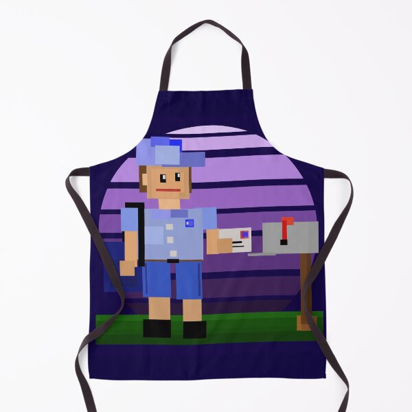 Item preview, Mailman Pixel Cube Delivery designed and sold by Sparkleweather.