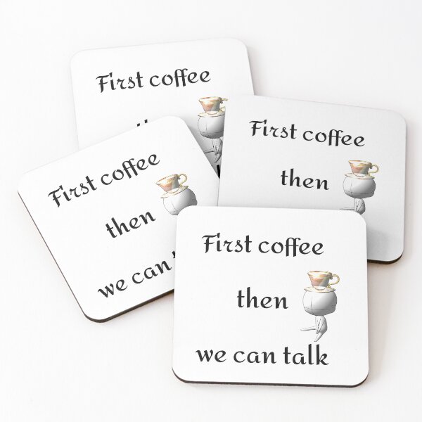 Item preview, First coffee designed and sold by Naylacia.