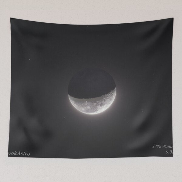 Item preview, Waning Crescent Moon designed and sold by fallbrookastro.