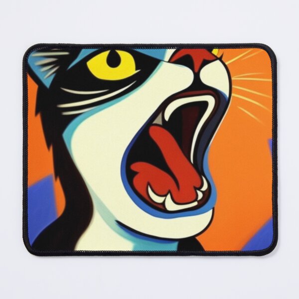 Item preview, Cool Cat Retro Artwork Colourful Design designed and sold by Michael Voyler.