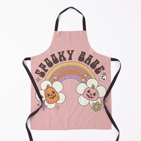 Item preview, Pink Spooky Babe Retro Rainbow  designed and sold by ArtMeetsPizza.