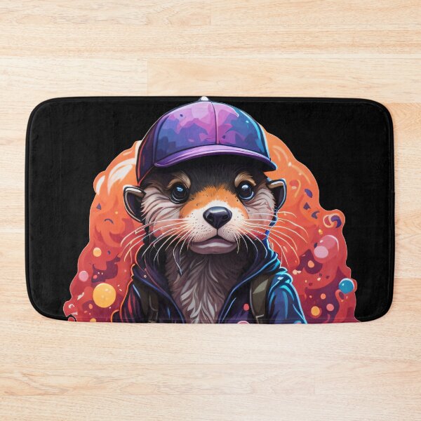 Item preview, Otterly Adorable River Otter designed and sold by MythicalSticker.