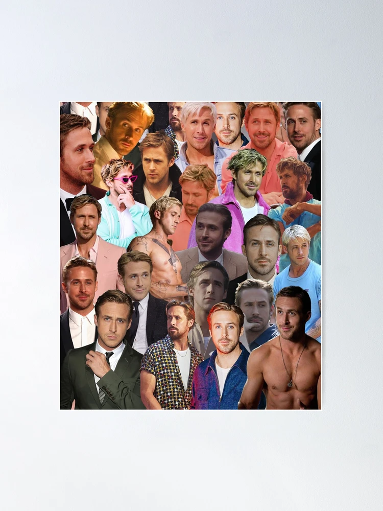 Ryan Gosling Photo Collage Pillowcase