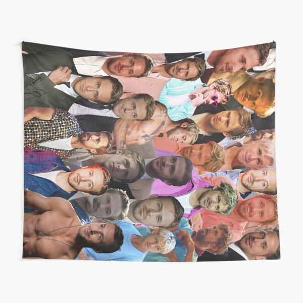 Ryan Gosling Photo Collage Pillowcase