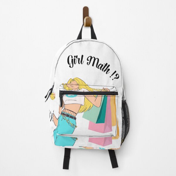 Item preview, Girl Math Golden Hair Girl Shopping designed and sold by netfires.
