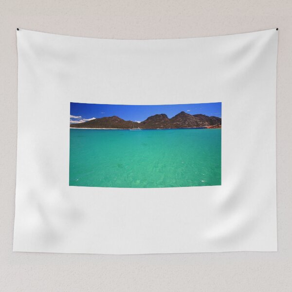Item preview, wineglass bay, the hazards. freycinet peninsula, tasmania, australia designed and sold by bodhiimages.