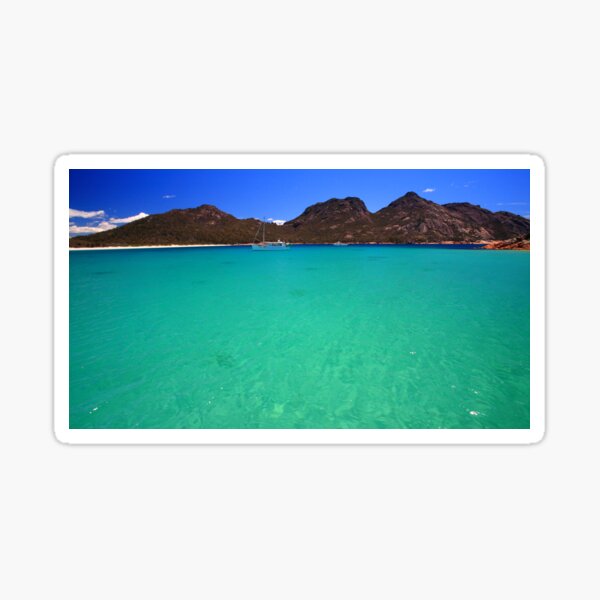 Item preview, wineglass bay, the hazards. freycinet peninsula, tasmania, australia designed and sold by bodhiimages.