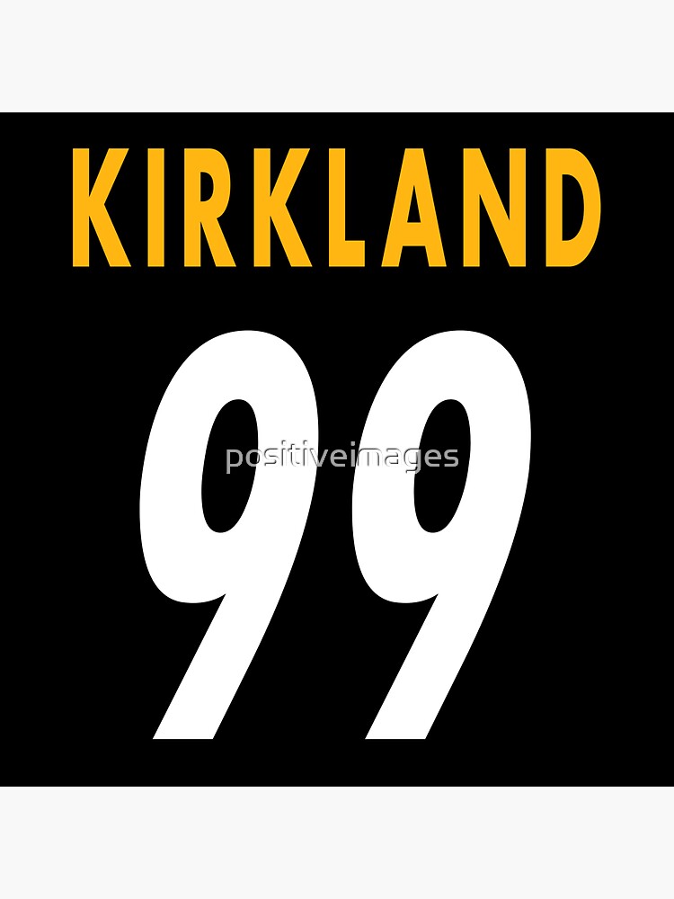 Vintage Logo 7 NFL Pittsburgh Steelers Levon Kirkland #99 Jersey Size Medium