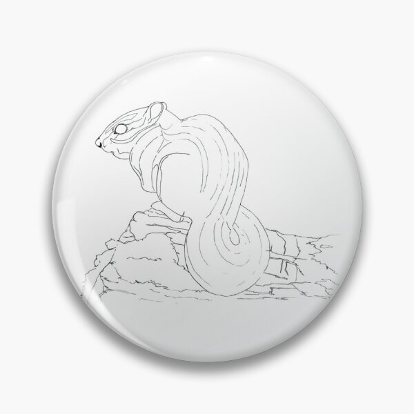 Item preview, Squirrel black and white designed and sold by Hueyhuesart.
