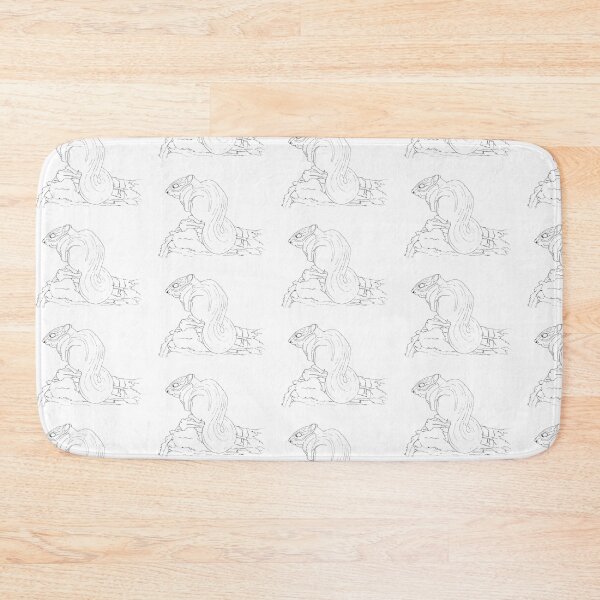 Item preview, Squirrel black and white  designed and sold by Hueyhuesart.