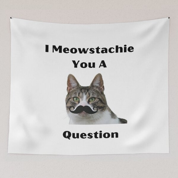 Item preview, Kitty Has A Question designed and sold by Claire’s Colorful Creations .