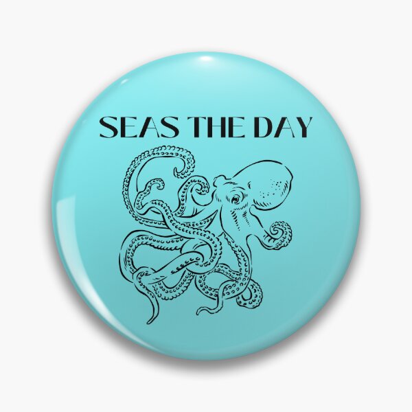Artikelvorschau, Seas the Day Kraken (Schwarzer Druck) entworfen und verkauft von DollarDollar.