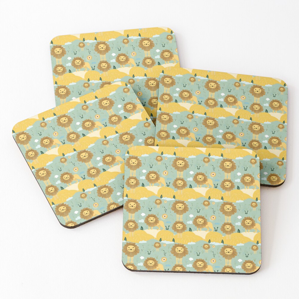 Item preview, Coasters (Set of 4) designed and sold by ARTficiallyAnon.