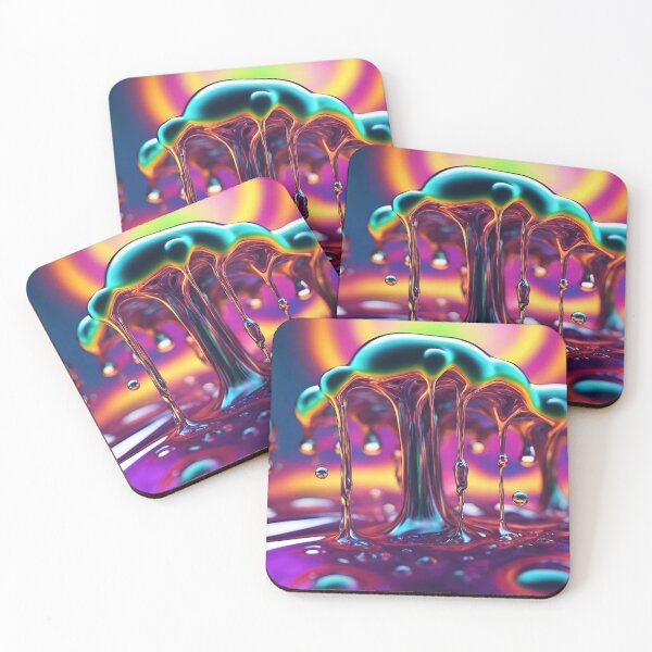 Item preview, Hi Def Psychedelic Mushroom Printed designed and sold by DMT Official Merch.