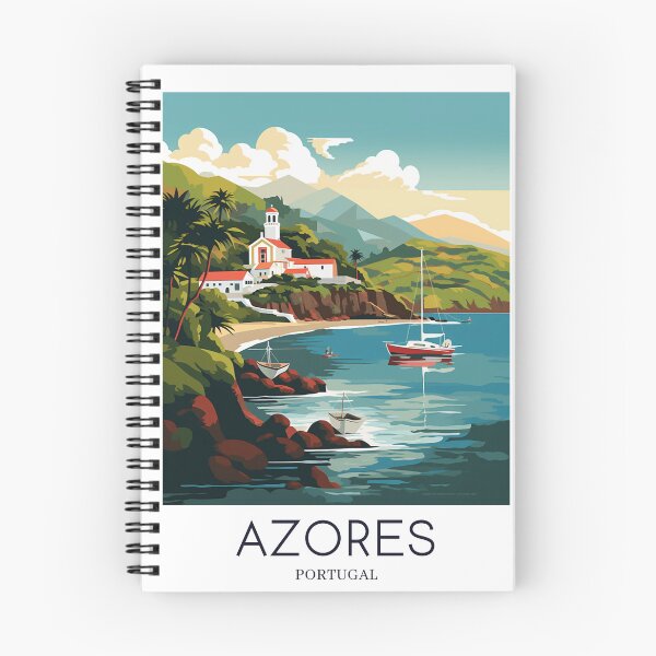 Artikelvorschau, Ein Pop-Art-Reisedruck von Azoren – Portugal entworfen und verkauft von StudioRedKoala.