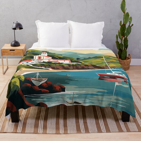 Item preview, A Pop Art Travel Print of Azores - Portugal designed and sold by StudioRedKoala.