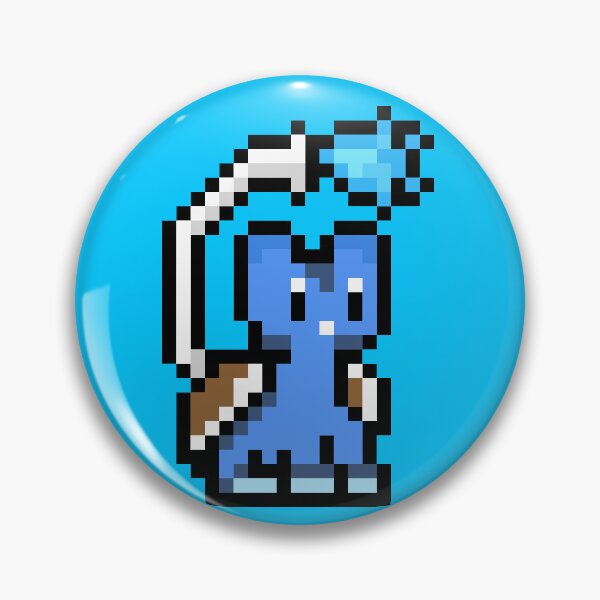 Item preview, Water Type Cat Monster Pixel Art designed and sold by BumboBoy.